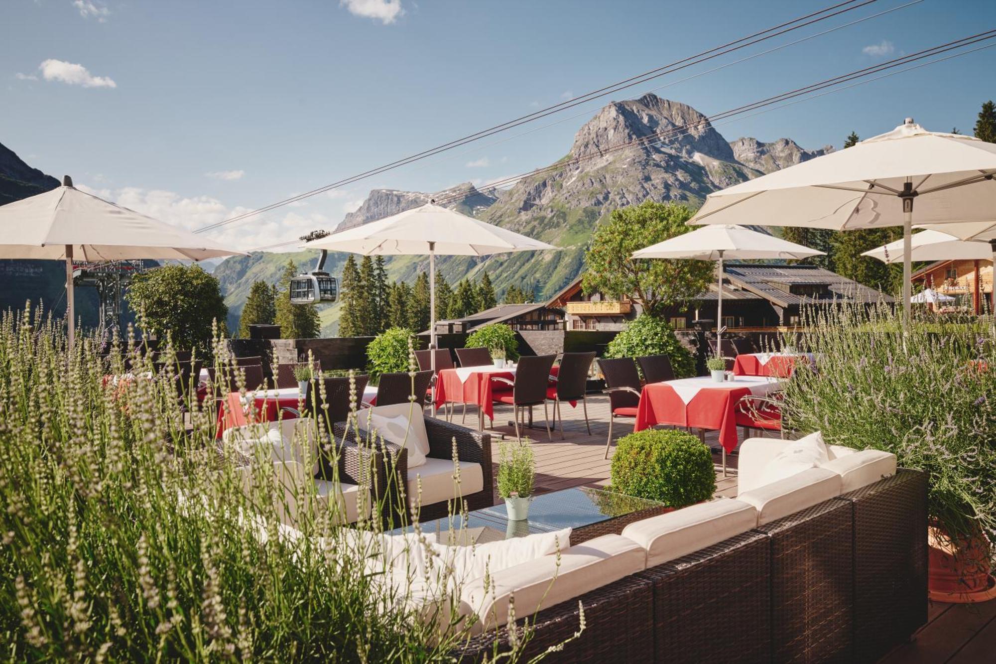 Burg Hotel Oberlech Dış mekan fotoğraf