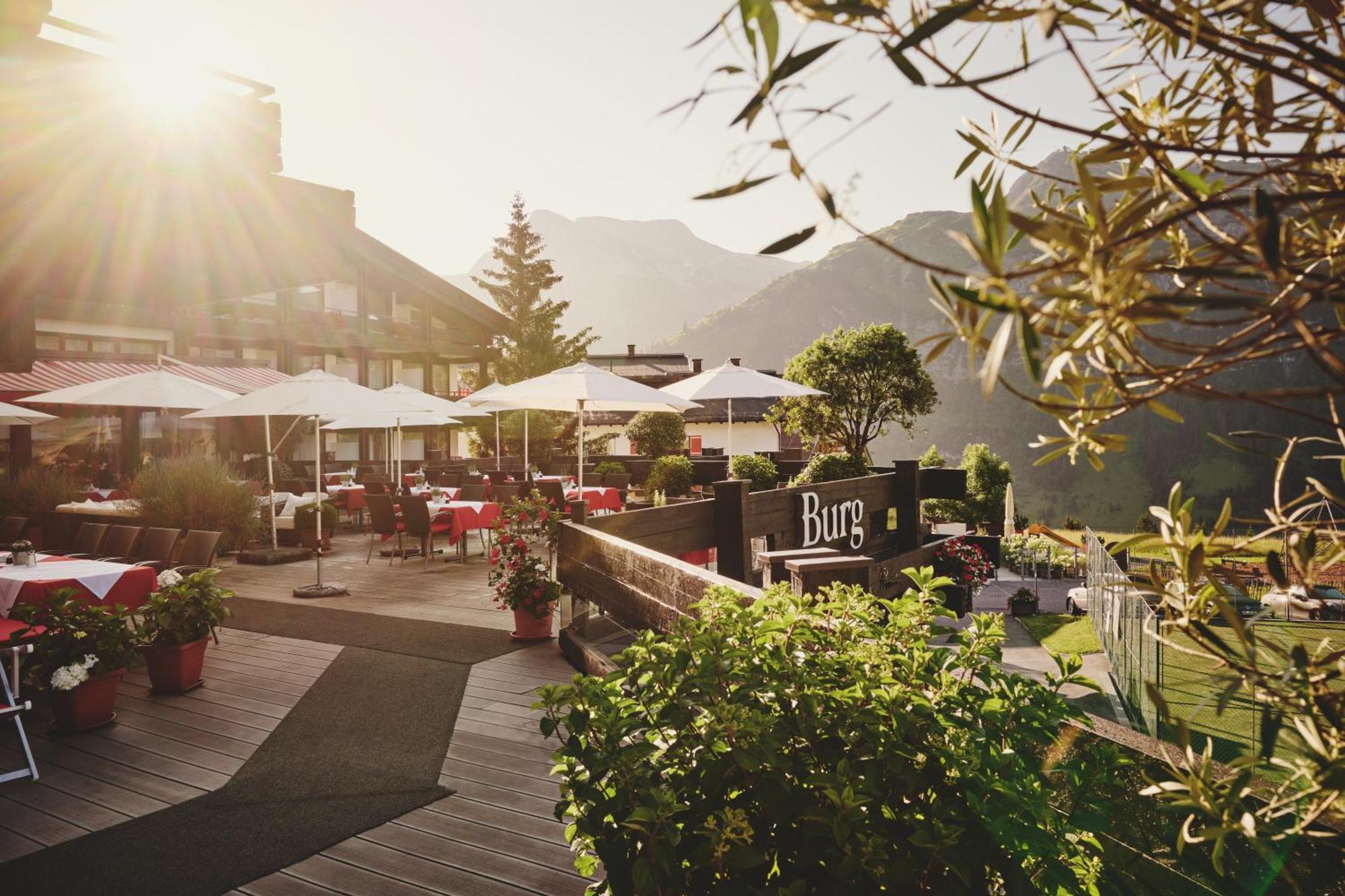 Burg Hotel Oberlech Dış mekan fotoğraf